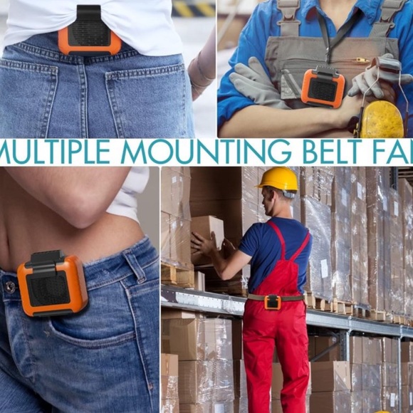 Portable Waist Personal Fan - Picture 4 of 5